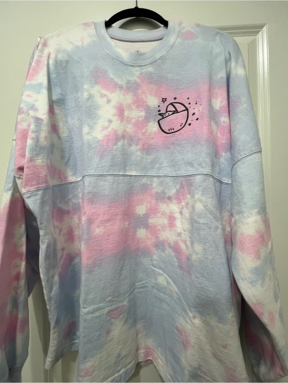 Disney Star Wars Grogu Tie-Dye Pastel Spirit Jersey